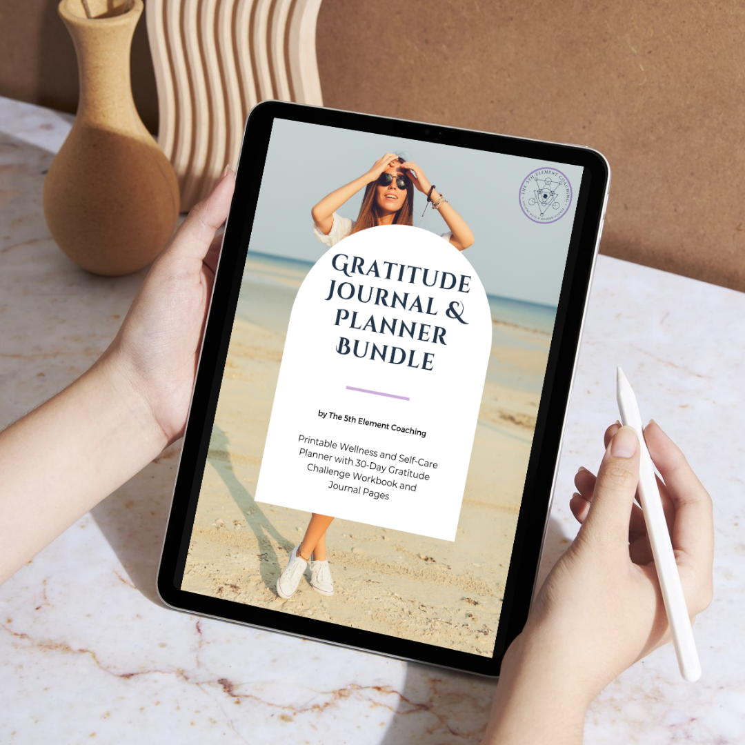 Gratitude Journal and Planner Workbook Life Coaching PDF Instant Download