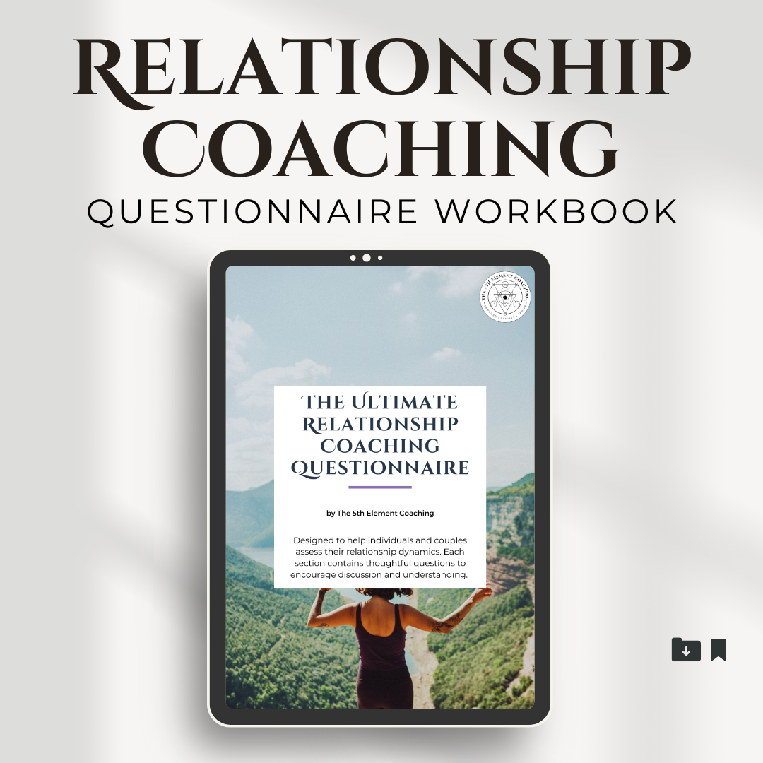 The Ultimate Relationship Coaching Questionnaire Workbook PDF Downloadable