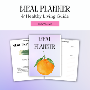 Meal Planner Downloadable Printer